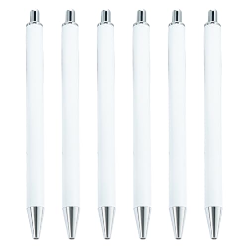 Florisync 6 Stück Kugelschreiber mit 1,0 mm Spitze, einziehbarer Kugelschreiber für Studenten, Lehrer, Büro, Signierstift, 1,0 mm Stiftspitze Florisync 6 Stück Kugelschreiber mit 1,0 mm Spitze, einziehbarer Kugelschreiber für Studenten, Lehrer, Büro, Signierstift, 1,0 mm Stiftspitze von Florisync