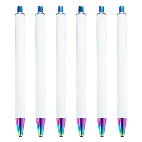 Florisync 6 Stück Kugelschreiber mit 1,0 mm Spitze, einziehbarer Kugelschreiber für Studenten, Lehrer, Büro, Signierstift, 1,0 mm Stiftspitze Florisync 6 Stück Kugelschreiber mit 1,0 mm Spitze, einziehbarer Kugelschreiber für Studenten, Lehrer, Büro, Signierstift, 1,0 mm Stiftspitze von Florisync