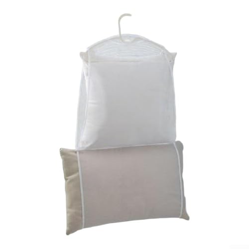Mehrzweck-Trockenetz mit winddichtem Netz, geeignet zum Trocknen von Kleidung, Puppen und Kissen, faltbar und einfach zu verstauen (doppelte Ebenen) von Floweringbeter