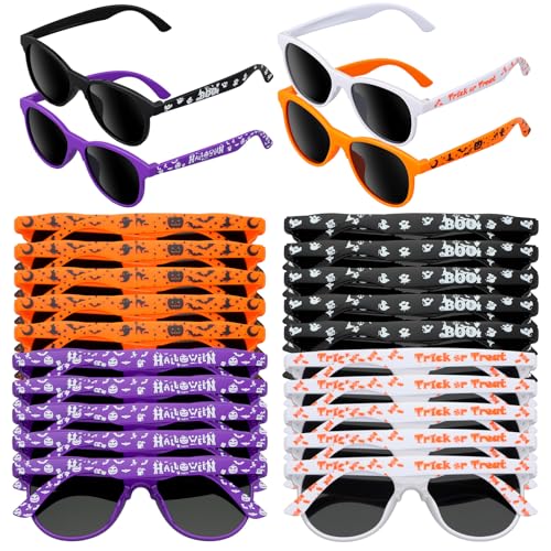 Flutesan Halloween-Brille, Zubehör, Großpackung für Halloween, Party, Kürbis, Spinne, Geister, Geschenke, Foto-Requisiten für Erwachsene, Kostüm, Party, Outfit, Zubehör, 24 Stück Flutesan Halloween-Brille, Zubehör, Großpackung für Halloween, Party, Kürbis, Spinne, Geister, Geschenke, Foto-Requisiten für Erwachsene, Kostüm, Party, Outfit, Zubehör, 24 Stück von Flutesan