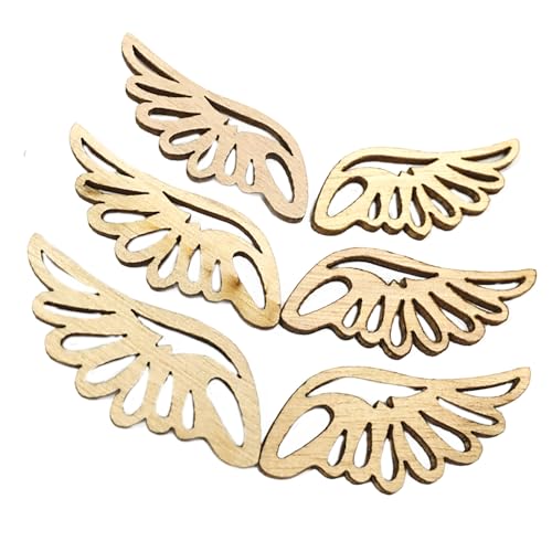 10pcs Unvollendete Holzscheiben Flügel Geformte Holzscheiben Holzausschnitte Für Malerei Kunsthandwerk Weihnachten Hochzeitsdekoration 10pcs Unvollendete Holzscheiben Flügel Geformte Holzscheiben Holzausschnitte Für Malerei Kunsthandwerk Weihnachten Hochzeitsdekoration von Fluxioxtna
