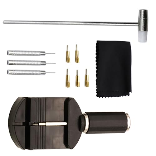 11pcs Professional Uhrenreparaturwerkzeug Für Riemenbandeinstellungen Pin Remover Regler Wartung Tägliches Watch Armband Link Pin Remover Tool Verwenden von Fluxioxtna