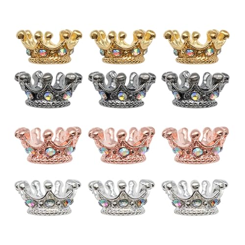 12pcs Party Schmuckkronen Perlen 6x12mm Crafting Komponenten Schmuck Schmuck Erstellen Zubehör Legierungstextur Für Tägliche Legierungsperlen Mit Strasssteinen Für Halsketten 12pcs Party Schmuckkronen Perlen 6x12mm Crafting Komponenten Schmuck Schmuck Erstellen Zubehör Legierungstextur Für Tägliche Legierungsperlen Mit Strasssteinen Für Halsketten von Fluxioxtna
