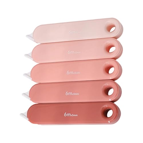 5 PCs Korrekturband White Out Tape Gradient Correction Einfach Zu Verwenden Zu Verwenden Um Weiße Applikator Für Instants Korrekturstufe Verwenden. von Fluxioxtna