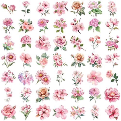 50 Blätter Ästhetischer Dekorativer Aufkleber Blumenaufkleber Aufkleber Laptop Aufkleberkleber Für Journal Scrapbooking 50 Blätter Ästhetischer Dekorativer Aufkleber Blumenaufkleber Aufkleber Laptop Aufkleberkleber Für Journal Scrapbooking von Fluxioxtna