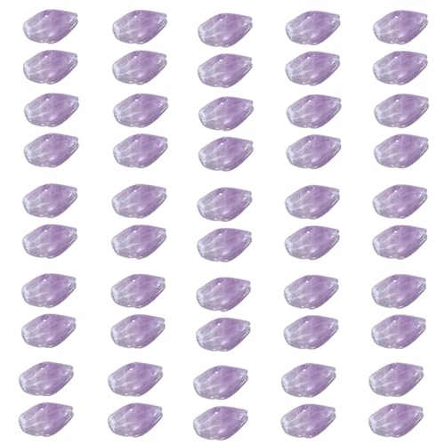 50 PCs Glasperlen 12x20mm Ablaufglas Blütenblätter Handwerk Accessoires Für Handgefertigte Haarnadeldekoration Und Schmuck Making Perlen Gradient Petal Für Haarpinschmuck Kunstprojekt von Fluxioxtna