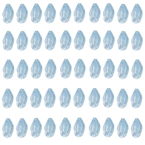 50 PCs Glasperlen 12x20mm Ablaufglas Blütenblätter Handwerk Accessoires Für Handgefertigte Haarnadeldekoration Und Schmuck Making Perlen Gradient Petal Für Haarpinschmuck Kunstprojekt von Fluxioxtna