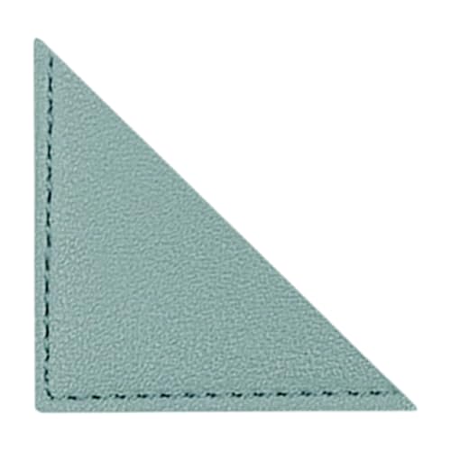 5pcs Corner Seitenbuch Marker Leder Ecke Leder Seitenmarkierungshilfe Für Buchliebhaber Teacher Reader Lesezeichen Zum Lesen von Fluxioxtna