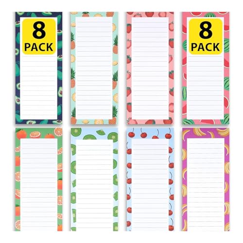 8 PCs Sticky Note Notepads Grocery List Magnet Pad Für Hausfrauen Und Büroangestellte 8 PCs Sticky Note Notepads Grocery List Magnet Pad Für Hausfrauen Und Büroangestellte von Fluxioxtna