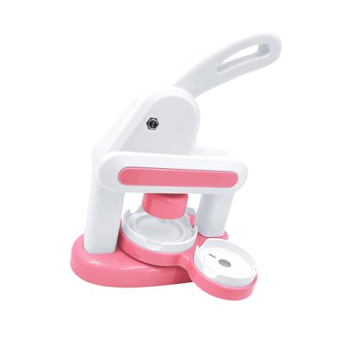 Childrens Badge Bastelmaschine Tragbare Designs Mit 48pcs Zubehör Sicheres Abs Bildungsspielzeug Täglich Gebrauch Taste Maker Machine Für Kinder von Fluxioxtna