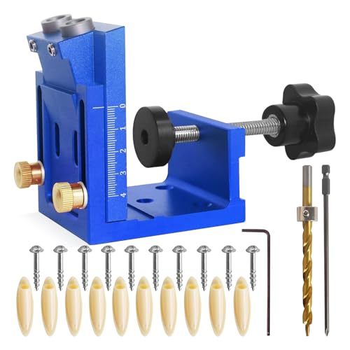 Einstellbarer Holzdoweling Jig Bohrer Lochloch Loch Puncher Positionierungsöffner Holzbearbeitungswerkzeug Umfasst Bohrbit Und Stecker Einstellbarer Holzdoweling Jig Bohrer Lochloch Loch Puncher Positionierungsöffner Holzbearbeitungswerkzeug Umfasst Bohrbit Und Stecker von Fluxioxtna