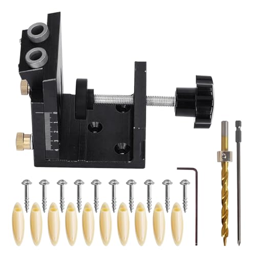 Einstellbarer Holzdoweling Jig Bohrer Lochloch Loch Puncher Positionierungsöffner Holzbearbeitungswerkzeug Umfasst Bohrbit Und Stecker Einstellbarer Holzdoweling Jig Bohrer Lochloch Loch Puncher Positionierungsöffner Holzbearbeitungswerkzeug Umfasst Bohrbit Und Stecker von Fluxioxtna