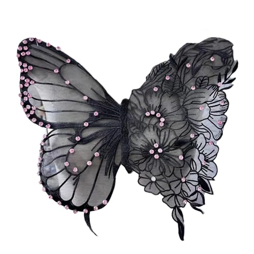 Elegante Schmetterlingsstoff Patches Persönlichkeitskleidung Vielseitige Kleidung Für Persönlichkeitskleidung Elegante Schmetterlingsstoff Patches Persönlichkeitskleidung Vielseitige Kleidung Für Persönlichkeitskleidung von Fluxioxtna