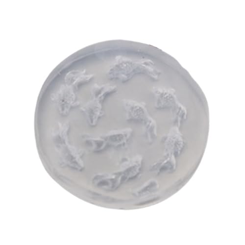 Flexible Silikonform Zubehör Zur Erstellung Von Goldfischen Kerzenhalter Dekoration Mit Harz Und Gips Täglich Verwenden Halskette Charmeform von Fluxioxtna