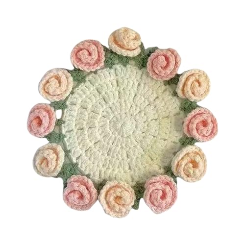 Fluxioxtna Rose Bouquet Häkchen Coasters Kits Blumenersetzer Häkelstarter Kits Häkeln Kits Für Die Heimdekoration Fluxioxtna Rose Bouquet Häkchen Coasters Kits Blumenersetzer Häkelstarter Kits Häkeln Kits Für Die Heimdekoration von Fluxioxtna