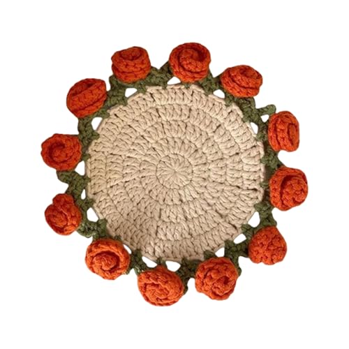 Fluxioxtna Rose Bouquet Häkchen Coasters Kits Blumenersetzer Häkelstarter Kits Häkeln Kits Für Die Heimdekoration Fluxioxtna Rose Bouquet Häkchen Coasters Kits Blumenersetzer Häkelstarter Kits Häkeln Kits Für Die Heimdekoration von Fluxioxtna