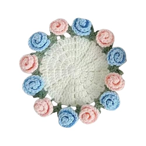 Fluxioxtna Rose Bouquet Häkchen Coasters Kits Blumenersetzer Häkelstarter Kits Häkeln Kits Für Die Heimdekoration Fluxioxtna Rose Bouquet Häkchen Coasters Kits Blumenersetzer Häkelstarter Kits Häkeln Kits Für Die Heimdekoration von Fluxioxtna