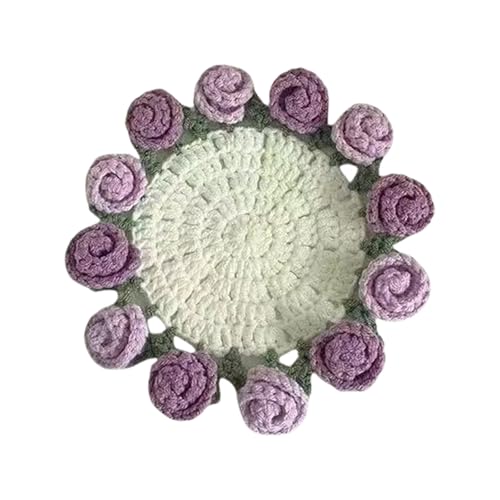 Fluxioxtna Rose Bouquet Häkchen Coasters Kits Blumenersetzer Häkelstarter Kits Häkeln Kits Für Die Heimdekoration Fluxioxtna Rose Bouquet Häkchen Coasters Kits Blumenersetzer Häkelstarter Kits Häkeln Kits Für Die Heimdekoration von Fluxioxtna