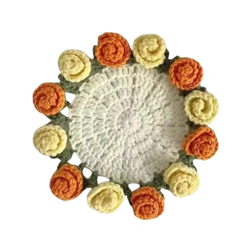 Fluxioxtna Rose Bouquet Häkchen Coasters Kits Blumenersetzer Häkelstarter Kits Häkeln Kits Für Die Heimdekoration Fluxioxtna Rose Bouquet Häkchen Coasters Kits Blumenersetzer Häkelstarter Kits Häkeln Kits Für Die Heimdekoration von Fluxioxtna