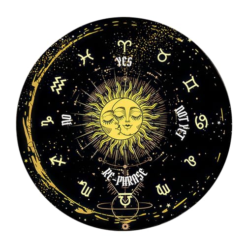 Fluxioxtna Sun Moon Astrologie Pendel Mat Tarots Gummi Tischdecke Schreibtisch Dekoration Tarots Kartenpolster Pendel Zeremonie Matte Hexerei Fluxioxtna Sun Moon Astrologie Pendel Mat Tarots Gummi Tischdecke Schreibtisch Dekoration Tarots Kartenpolster Pendel Zeremonie Matte Hexerei von Fluxioxtna
