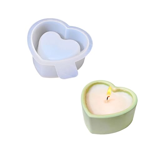 Herz Silikonform Set Für Harzguss Schmuck Und Kerzenhalter Basteln Hausgemachte Kerzenhalterform Schimmel Herz Silikonform Set Für Harzguss Schmuck Und Kerzenhalter Basteln Hausgemachte Kerzenhalterform Schimmel von Fluxioxtna