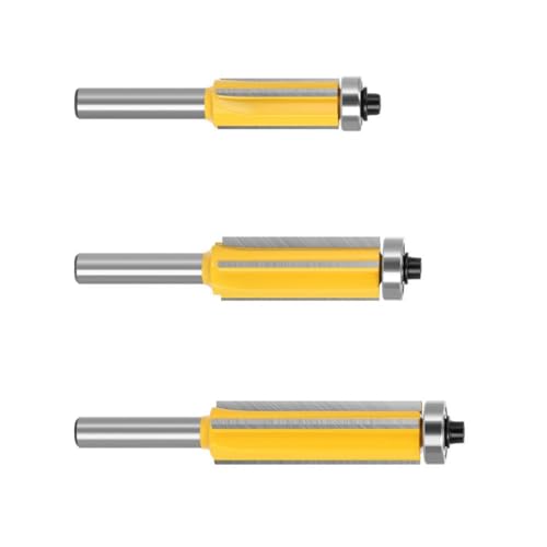 Industrial Router Bit Geeignet Für Holzbearbeitung 4 Kanten Trimmschneider Glatte Operationen Präzise Holzkanten Schnitzen Professionelle Holzbearbeitung Router Bit von Fluxioxtna
