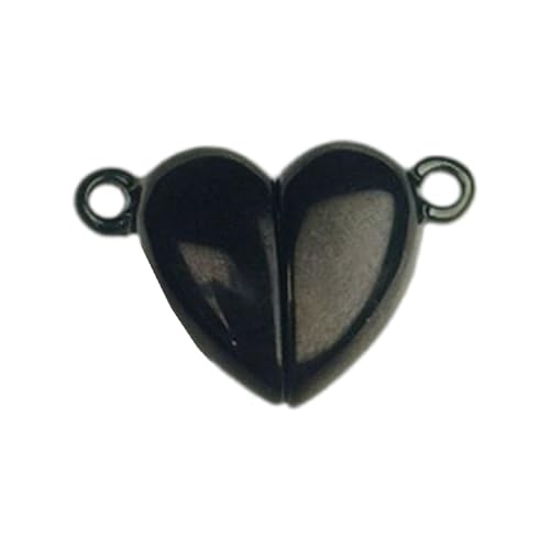 Magnetischer Herzverschluss Für Schmuck Die Rostfreie Stahlgestaltungslösungen Armband Halskettengeschenke Für Paare Machen von Fluxioxtna