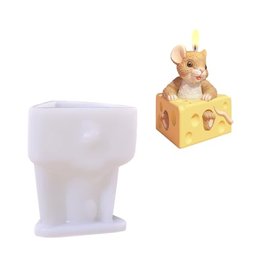 Mehrzweck Maus Käse Mais Kerze Silikonform Zum Backen Von Harzhandwerk Und Kids Party Dekorationen von Fluxioxtna
