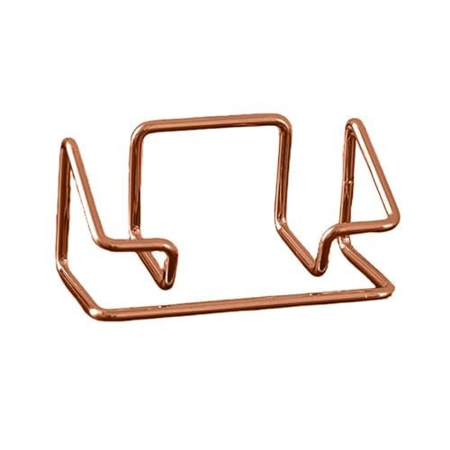 Metall Visitenkarte Organizer Desktop Karten Speicherstand Eisen Wire Business Display Rack Hold 70 Blätter Für Büroständer Mit Hoher Kapazität Für Besprechungen von Fluxioxtna