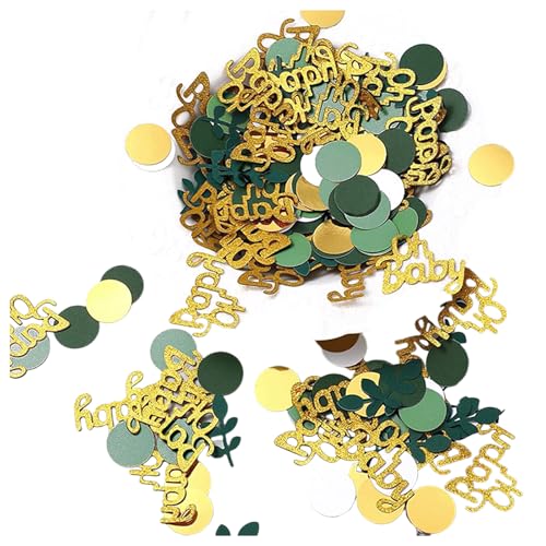 Packung 100 Blattform Konfetti Dekoration Papier Ornament Für Themenpartys Dekorative Festivalzubehör Natürliche Themen Geburtstagdekoration von Fluxioxtna