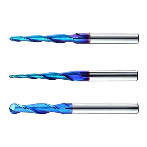 Präzise Gemahlene Router Bit Verjüngte Design Für Hocheffiziente Holzbearbeitung Und Oberflächen Gravurschlitz Trimmen Mehrfachmaterial Gravur Router Bit Mit Verjüngten Design von Fluxioxtna