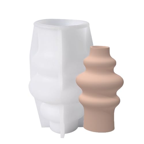 Vielseitige Silikonform Für Runde Blumentöpfe Einfacher Beerdigung Zement Pflanzer Accessoire Für Enthusiasten Haushalt Easy Release Form Form von Fluxioxtna