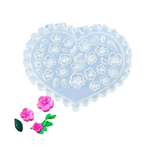 Wiederverwendbare 3D Blumen Nägel Vorlage Silikonhandwerk Für Handwerk Gel Kunst Tulpen Keulen Blüten Designzubehör von Fluxioxtna
