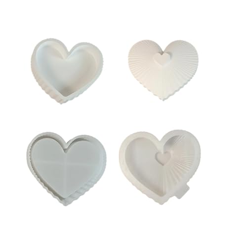 Wiederverwendbare Silikon Streifen Herz Lagerbehälter Schimmel 2 Stücke Hitzebeständige Designs Für Künstlerhandwerk Liefert Herzförmige Handwerksform Wiederverwendbare Silikon Streifen Herz Lagerbehälter Schimmel 2 Stücke Hitzebeständige Designs Für Künstlerhandwerk Liefert Herzförmige Handwerksform von Fluxioxtna