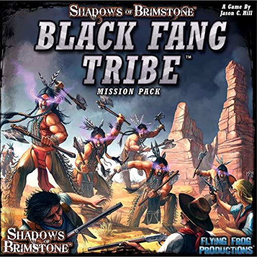 Flying Frog Productions FFP07MP04 Shadows of Brimstone Black Fang Tribe-Mission Set, Mehrfarbig von Flying Frog Productions