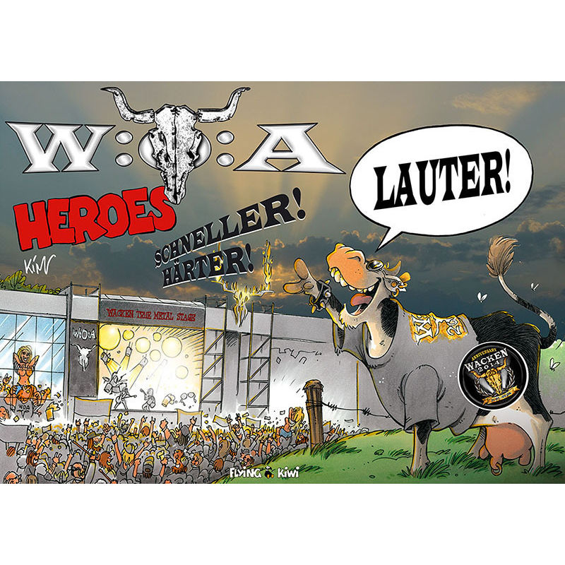 Local Heroes / Woa Heroes - Kim Schmidt, Kartoniert (TB) von Flying Kiwi Verlag