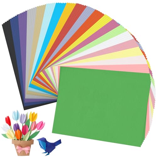 200 Blatt Origami-Papier, 20 Farben Buntes Papier A4, 70 g/m², Tonpapier Bunt, Bastelpapier Bunt Faltpapier für DIY Origami und Bastelprojekte, Kinder und Erwachsene 200 Blatt Origami-Papier, 20 Farben Buntes Papier A4, 70 g/m², Tonpapier Bunt, Bastelpapier Bunt Faltpapier für DIY Origami und Bastelprojekte, Kinder und Erwachsene von Flying Pottery