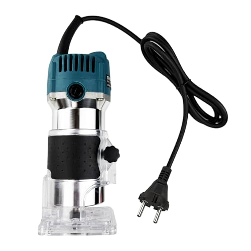 Elektrischer Oberfräse Kantenfräse, 220V 800W Oberfräse Trimmer mit Transparenter Grundkantenführung, Electric Hand Holz Oberfräse Kantenfräse für Holz Oberflächenbearbeitung Elektrischer Oberfräse Kantenfräse, 220V 800W Oberfräse Trimmer mit Transparenter Grundkantenführung, Electric Hand Holz Oberfräse Kantenfräse für Holz Oberflächenbearbeitung von Flylin
