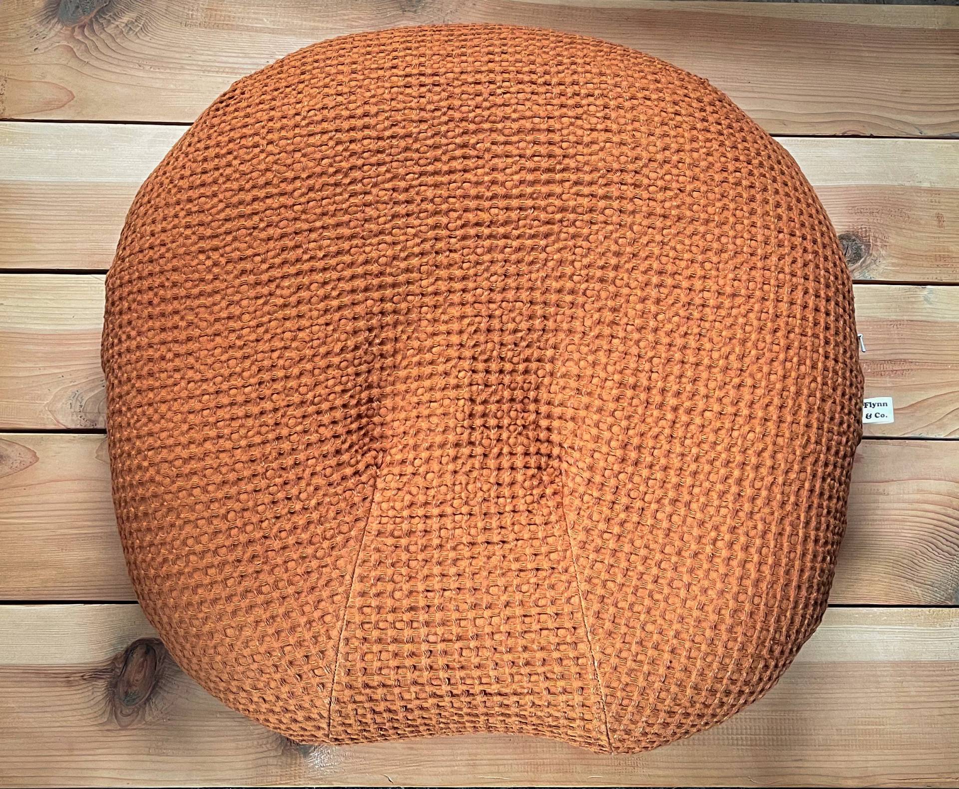 Baby Liege Bezug Rost Waffel Leinen, Leinen Kissenbezug, Orange Kissenbezug Baby Liege Bezug Rost Waffel Leinen, Leinen Kissenbezug, Orange Kissenbezug von FlynnAndCompany