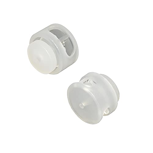 Flyshop Kordelstopper aus Kunststoff mit zwei Löchern, 10 Stück, 1412 mm, transparent Flyshop Kordelstopper aus Kunststoff mit zwei Löchern, 10 Stück, 1412 mm, transparent von Flyshop
