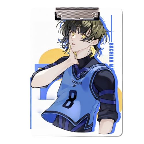 Flyshun Anime Bachira Meguru Figuren PP Kunststoff-Ordner – 30 x 21 cm (A4), für Schule & Büro (Bachira Meguru 2) von Flyshun
