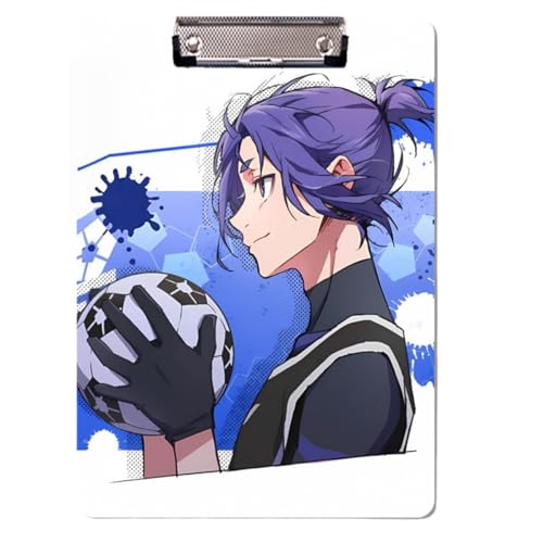Flyshun Anime Bachira Meguru Figuren PP Kunststoff-Ordner – 30 x 21 cm (A4), für Schule & Büro (Reo Mikage 1) von Flyshun