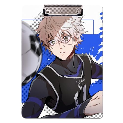 Flyshun Anime Bachira Meguru Figuren PP Kunststoff-Ordner – 30 x 21 cm (A4), für Schule & Büro (Seishiro Nagi 1) von Flyshun