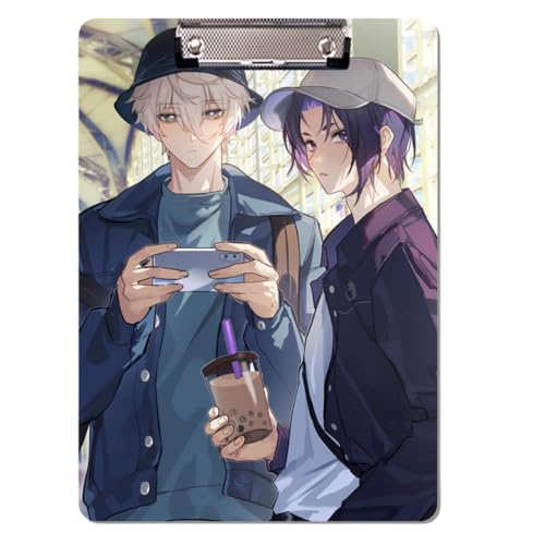 Flyshun Anime Bachira Meguru Figuren PP Kunststoff-Ordner – 30 x 21 cm (A4), für Schule & Büro (Seishiro Nagi 2) von Flyshun