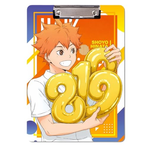 Flyshun Anime Hinata Shoyo Figuren PP Kunststoff-Ordner – 30 x 21 cm (A4), für Schule & Büro (Hinata Shoyo 1) von Flyshun