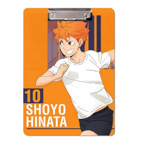 Flyshun Anime Hinata Shoyo Figuren PP Kunststoff-Ordner – 30 x 21 cm (A4), für Schule & Büro (Hinata Shoyo 3) von Flyshun