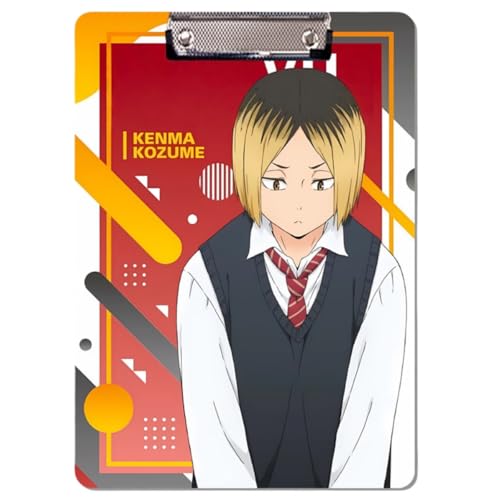 Flyshun Anime Hinata Shoyo Figuren PP Kunststoff-Ordner – 30 x 21 cm (A4), für Schule & Büro (Kozume Kenma 1) von Flyshun