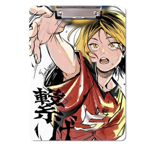 Flyshun Anime Hinata Shoyo Figuren PP Kunststoff-Ordner – 30 x 21 cm (A4), für Schule & Büro (Kozume Kenma 2) von Flyshun
