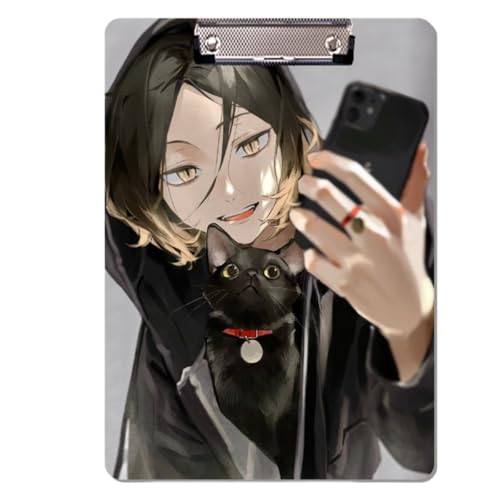 Flyshun Anime Hinata Shoyo Figuren PP Kunststoff-Ordner – 30 x 21 cm (A4), für Schule & Büro (Kozume Kenma 4) von Flyshun