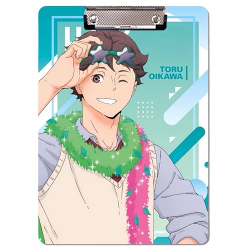 Flyshun Anime Hinata Shoyo Figuren PP Kunststoff-Ordner – 30 x 21 cm (A4), für Schule & Büro (Oikawa Tooru 1) von Flyshun